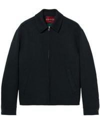 Gucci - Jacquard Zipper Jacket - Lyst