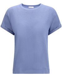 Brunello Cucinelli - Rolled-Sleeve T-Shirt - Lyst