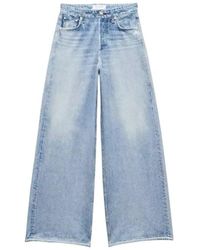 Rag & Bone - Miramar Sofie Wide-Leg Pants Cotton Terry - Lyst