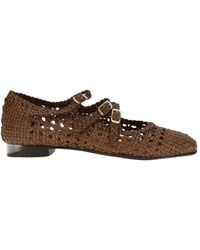CAREL PARIS - Carel Ariana Woven Mary Jane Flat Shoes - Lyst