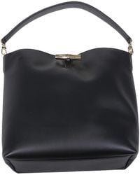 Longchamp - Medium Le Roseau Leather Shoulder Bag - Lyst