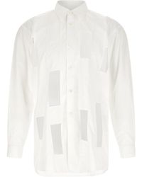 Comme des Garçons - Comme Des Garçons Homme Plus Geometric Cut-Out Oversized Shirt - Lyst
