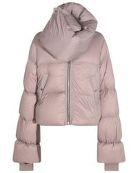 Rick Owens - High Collar Puffer Down Jacket - Lyst