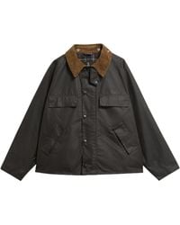 Barbour - Pocket Transport Waxed Cotton Jacket - Lyst