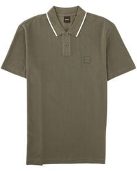 BOSS - Boss Tipped Slim Polo Shirt - Lyst