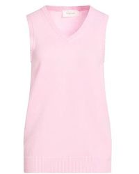 Sportmax - Sleeveless V-Neck Knit Top - Lyst