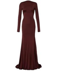 David Koma - Gathered Jersey Gown - Lyst