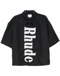 Rhude - Cropped Shirt - Lyst