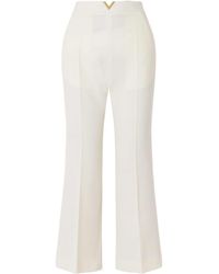 Valentino - Pleated Casual Pants - Lyst