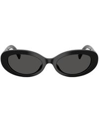 Dolce & Gabbana - Eyewear Oval Frame Sunglasses - Lyst