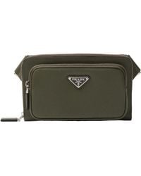 Prada - Saffiano Leather Belt Bag - Lyst