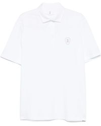 Brunello Cucinelli - Stretch-Jersey Polo Shirt - Lyst