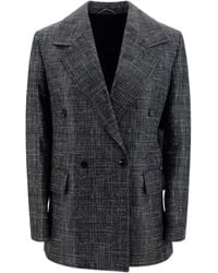 Bottega Veneta - Printed Leather Jacket - Lyst