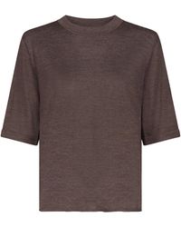 Loulou de Saison - Nala Fine Short-Sleeve T-Shirt - Lyst