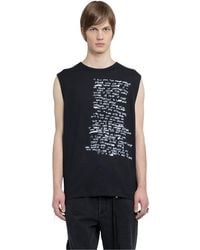 Ann Demeulemeester - Sleeveless Vest - Lyst
