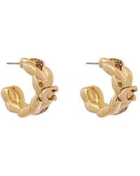 COACH - Hoop Earrings - Lyst