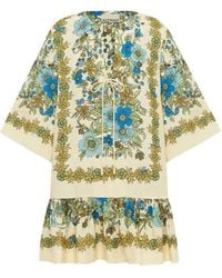 ALÉMAIS - Sophia Linen Mini Dress - Lyst