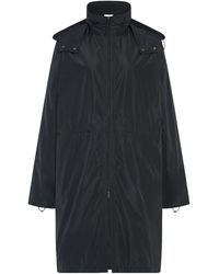 The Row - Aldara Zip-Up High Neck Coat - Lyst