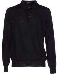 Hōsio - Long-Sleeve Polo Shirt - Lyst
