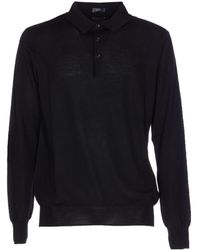 Hōsio - Long-Sleeve Polo Shirt - Lyst