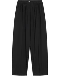 Sportmax - Wide-Leg Stretch Wool Trousers - Lyst