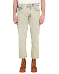 Etudes Studio - Études Studio Logo Patch Straight-Leg Jeans - Lyst