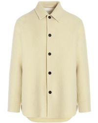 Jil Sander - Long-Sleeved Buttoned Overshirt - Lyst