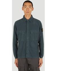 Stone Island - Logo Casual Jacket - Lyst