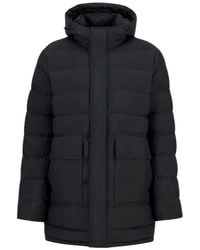 Barbour - Long-Sleeved Hooded Cotton Jacket - Lyst
