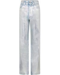 Rabanne - Mid-Rise Straight-Leg Jeans - Lyst