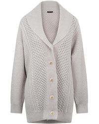 Fabiana Filippi - Long-Sleeved Knitted Cardigan - Lyst