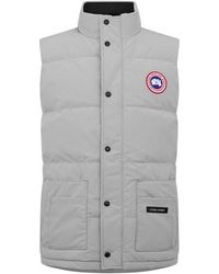 Canada Goose - Down Vest With Logo Patch - Lyst