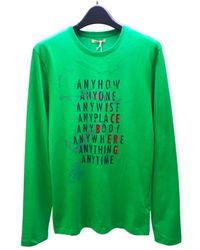 Iceberg - T-Shirt With Round Neck And Long Sleeves - Lyst