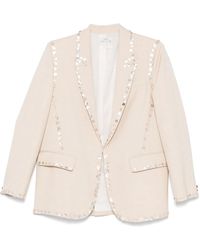 forte_forte - Button-Embellished Blazer - Lyst
