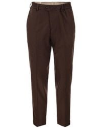Pt Pantaloni - Casual Trousers With Belt Loops - Lyst