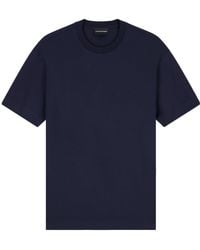 Emporio Armani - Short-Sleeved Crewneck T-Shirt - Lyst