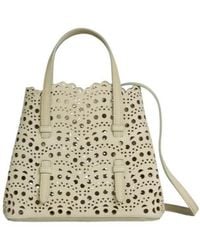Alaïa - Mina Laser-Cut Clutch Bag - Lyst