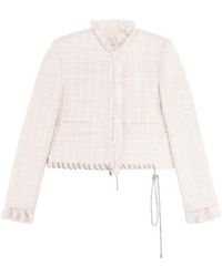 Area - Tweed Lady Jacket - Lyst