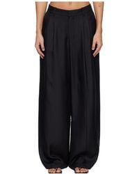 Lisa Yang - Pleated Straight-Leg Pants - Lyst
