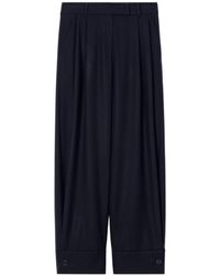 GIORGIO ARMANI X ALANUI - Giorgio Armani For Alanui Pure Virgin Wool Trousers With Pleats - Lyst
