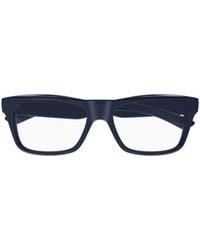 Balenciaga - Eyewear Rectangle Frame Glasses - Lyst