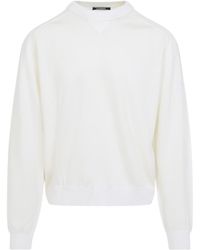 Jacquemus - Logo Embroidered Long-Sleeved Sweater - Lyst