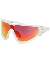 Moncler - Eyewear Wraparound Frame Sunglasses - Lyst