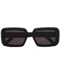 Saint Laurent - Eyewear Rectangular Frame Sunglasses - Lyst