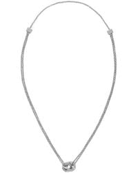 Versace - Greca Double-Chain Necklace - Lyst