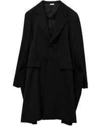 Comme des Garçons - Single-Breasted Wool Coat - Lyst