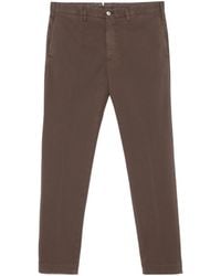 Incotex - Pressed-Crease Tapered Trousers - Lyst