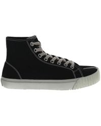 Maison Margiela - Tabi Toe Lace-Up Sneakers - Lyst