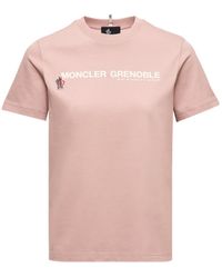 Moncler - Grenoble Logo-Printed Crewneck T-Shirt - Lyst
