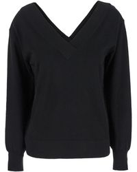 P.A.R.O.S.H. - V-Neck Knitted Jumper - Lyst